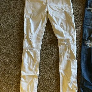True Religion Halle white. Size 25